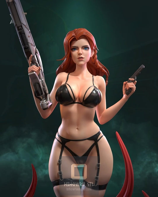 4911 Black Widow NSFW - Marvel Rivals - STL 3D Print Files