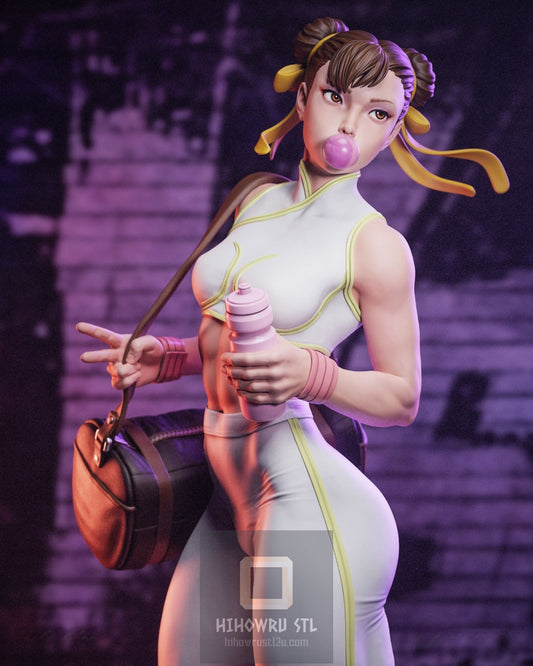 4899 Chun-Li - Street Fighter - STL 3D Print Files