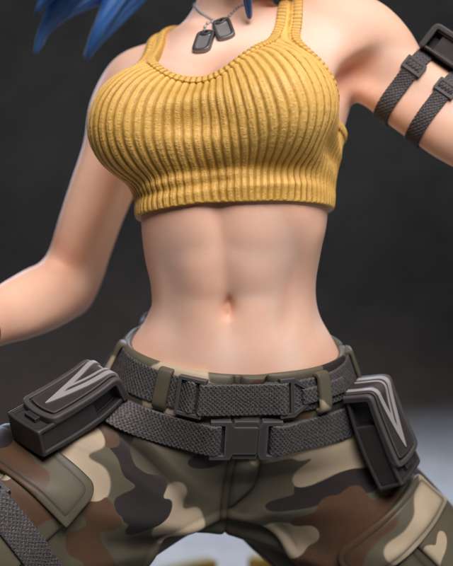 3627 Leona Heidern NSFW - The King of Fighters - STL 3D Print Files