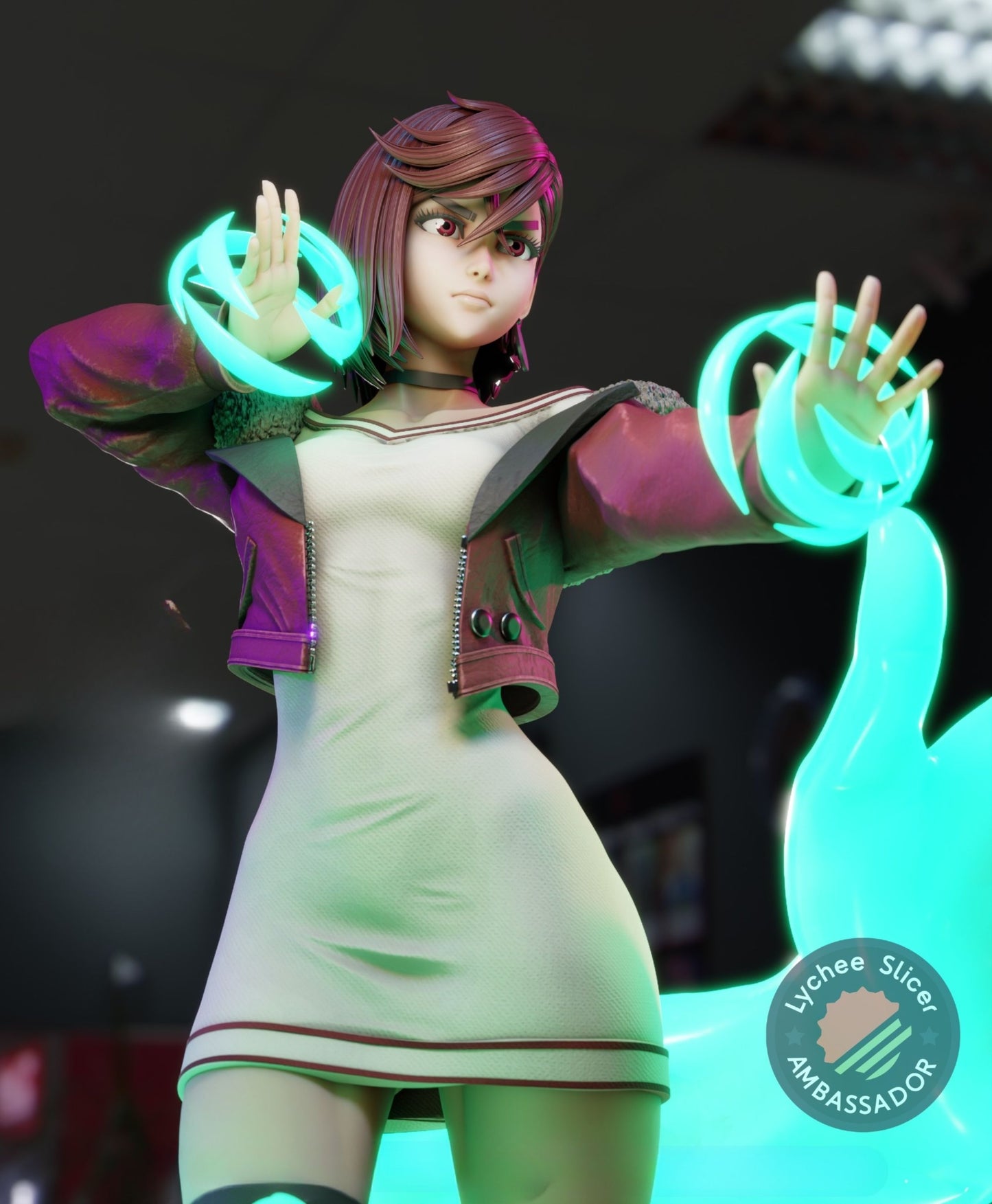 4027 Momo Ayase - Dandadan - STL 3D Print Files