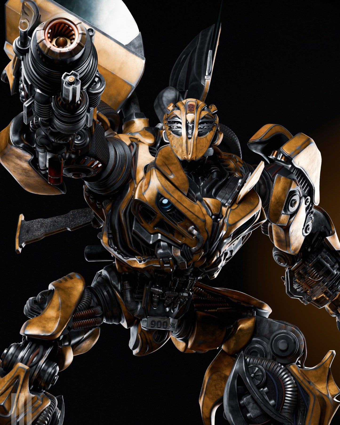 4032 Bumblebee - Transformers - STL 3D Print Files
