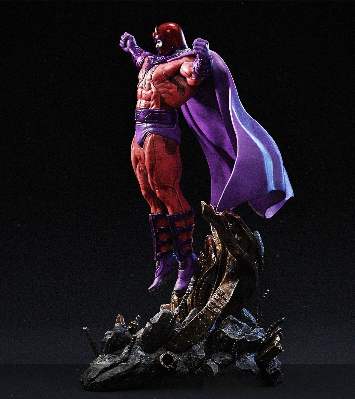 4193 Magneto - X-Men - STL 3D Print Files
