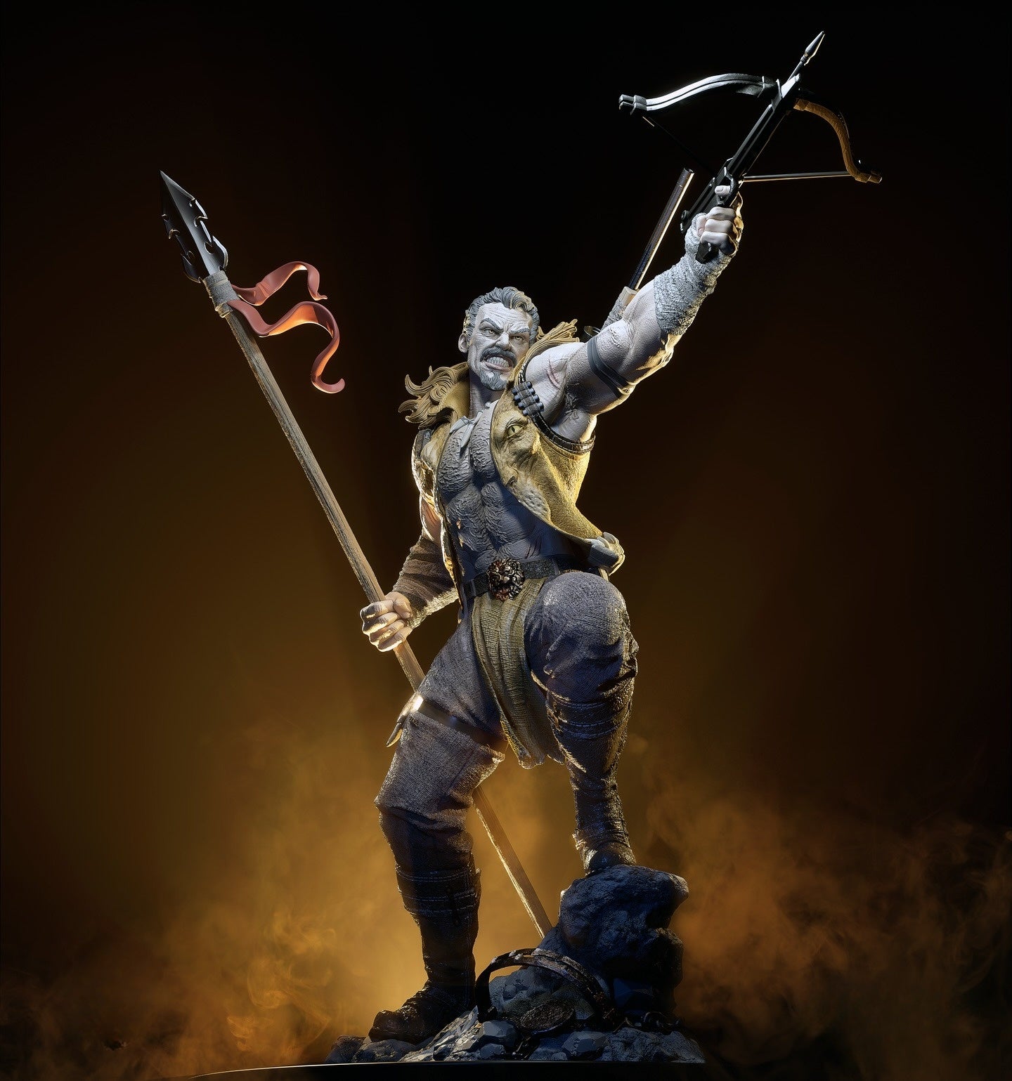 4221 Kraven - The Hunter - STL 3D Print Files