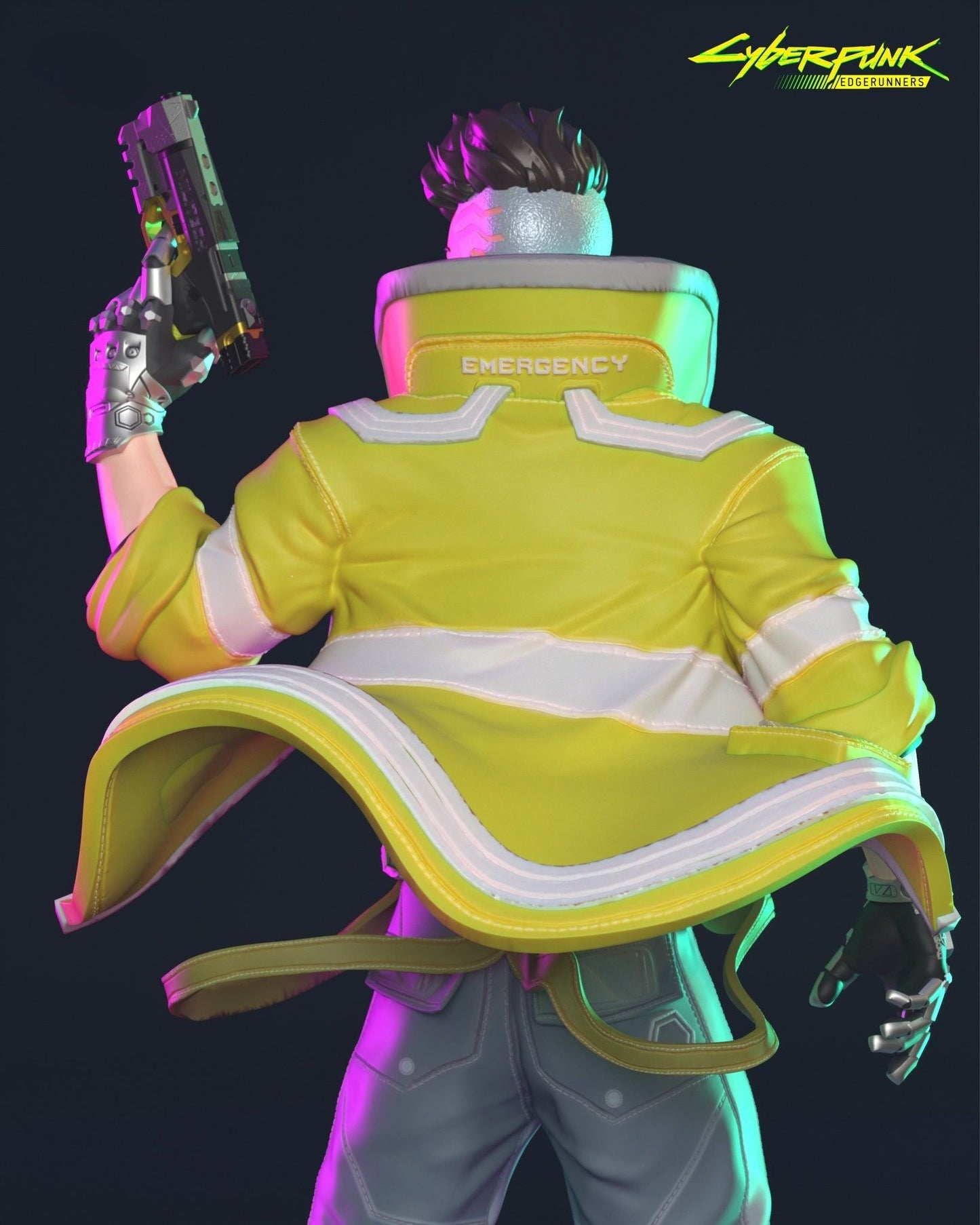 4132 David Martinez - Cyberpunk - STL 3d Print Files
