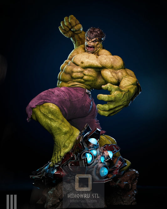 4419 The Hulk - Marvel Comics - STL 3D Print Files