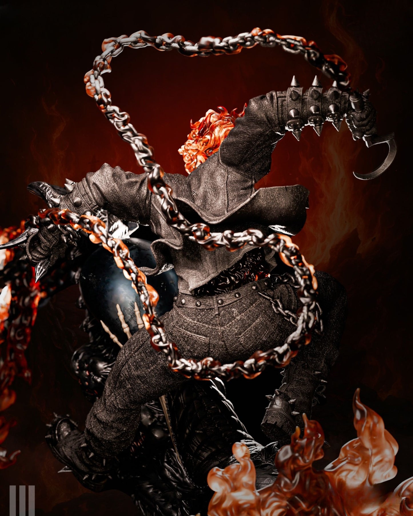 4282 Ghost Rider - Marvel Comics - STL 3D Print Files