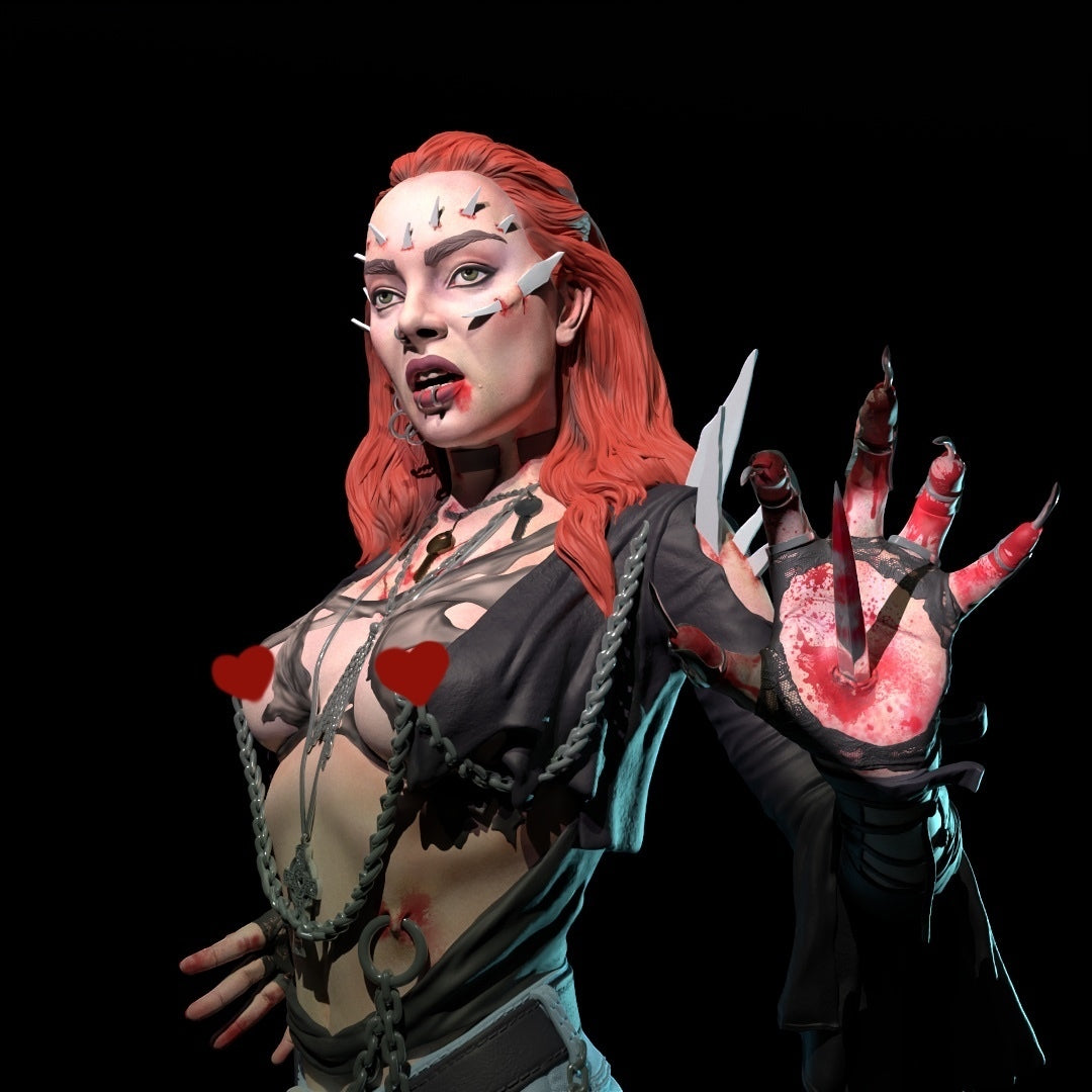 4157 Julie Walker NSFW - Return of the Living Dead III - STL 3D Print Files