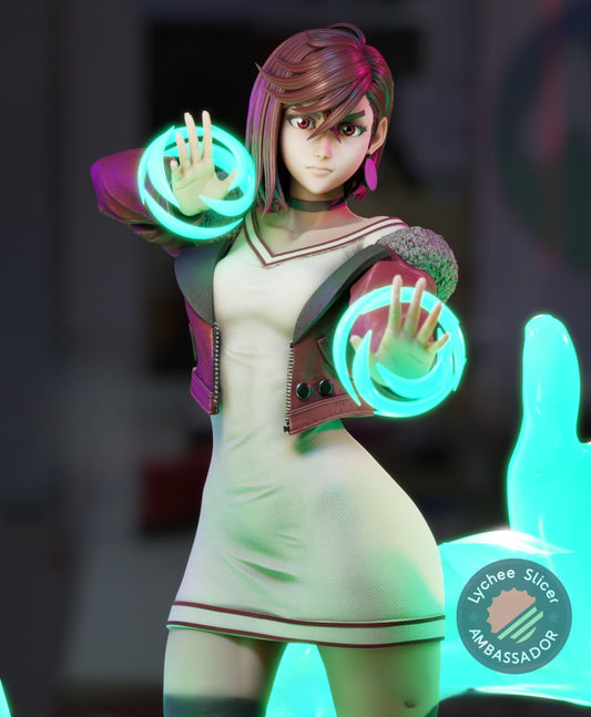 4027 Momo Ayase - Dandadan - STL 3D Print Files