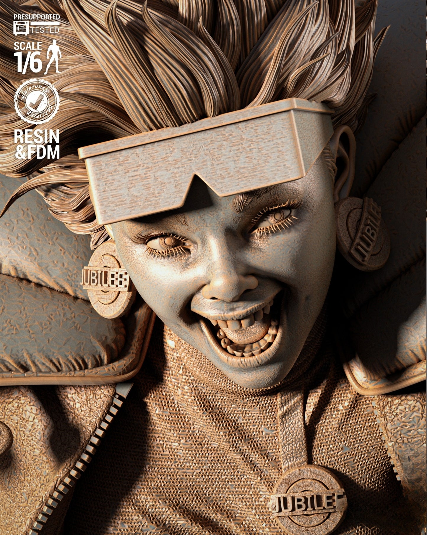 3459 Jubilee - X-Men Evolution - STL 3D Print Files