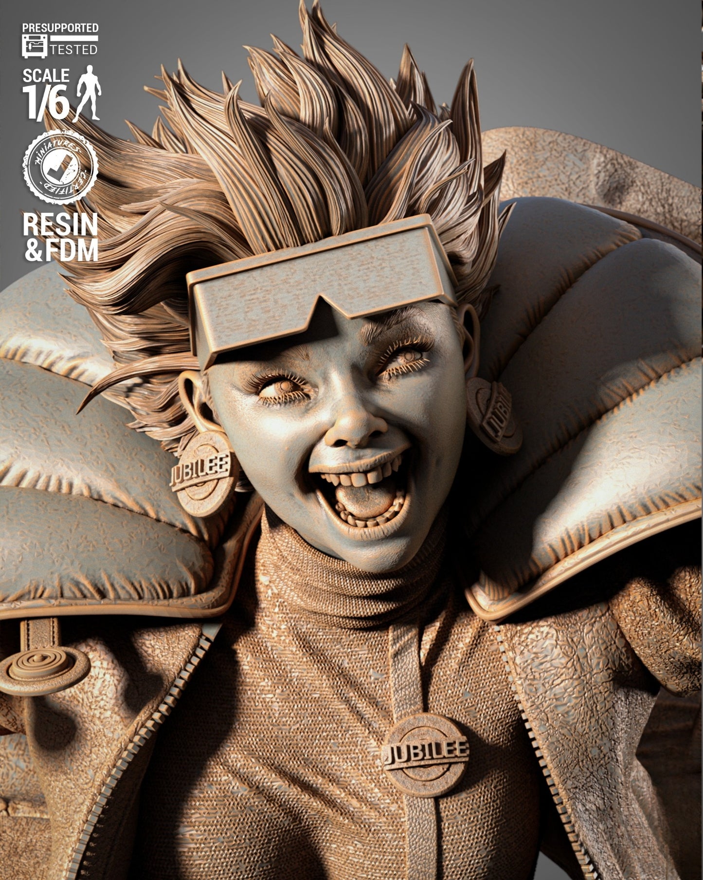 3459 Jubilee - X-Men Evolution - STL 3D Print Files