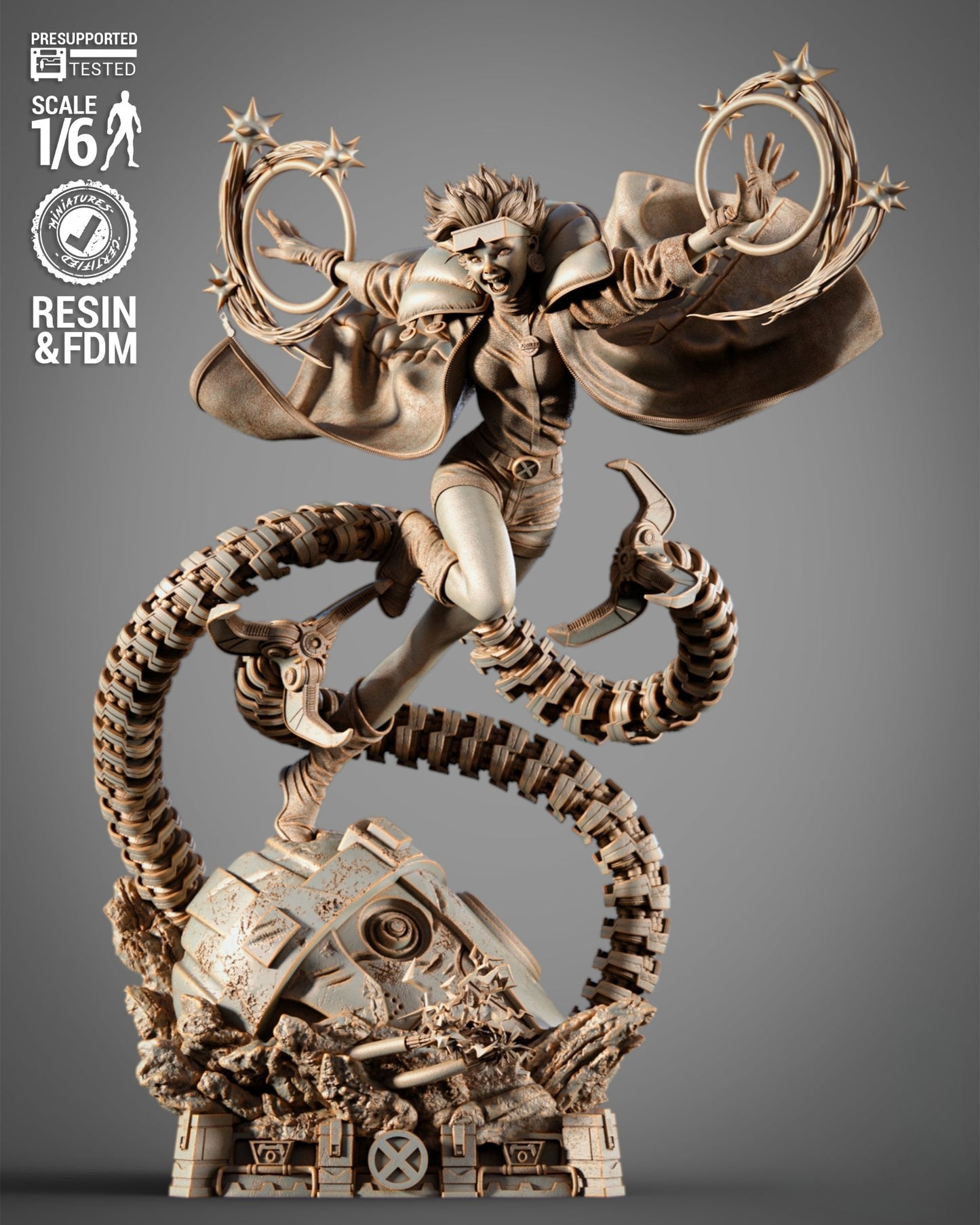3459 Jubilee - X-Men Evolution - STL 3D Print Files