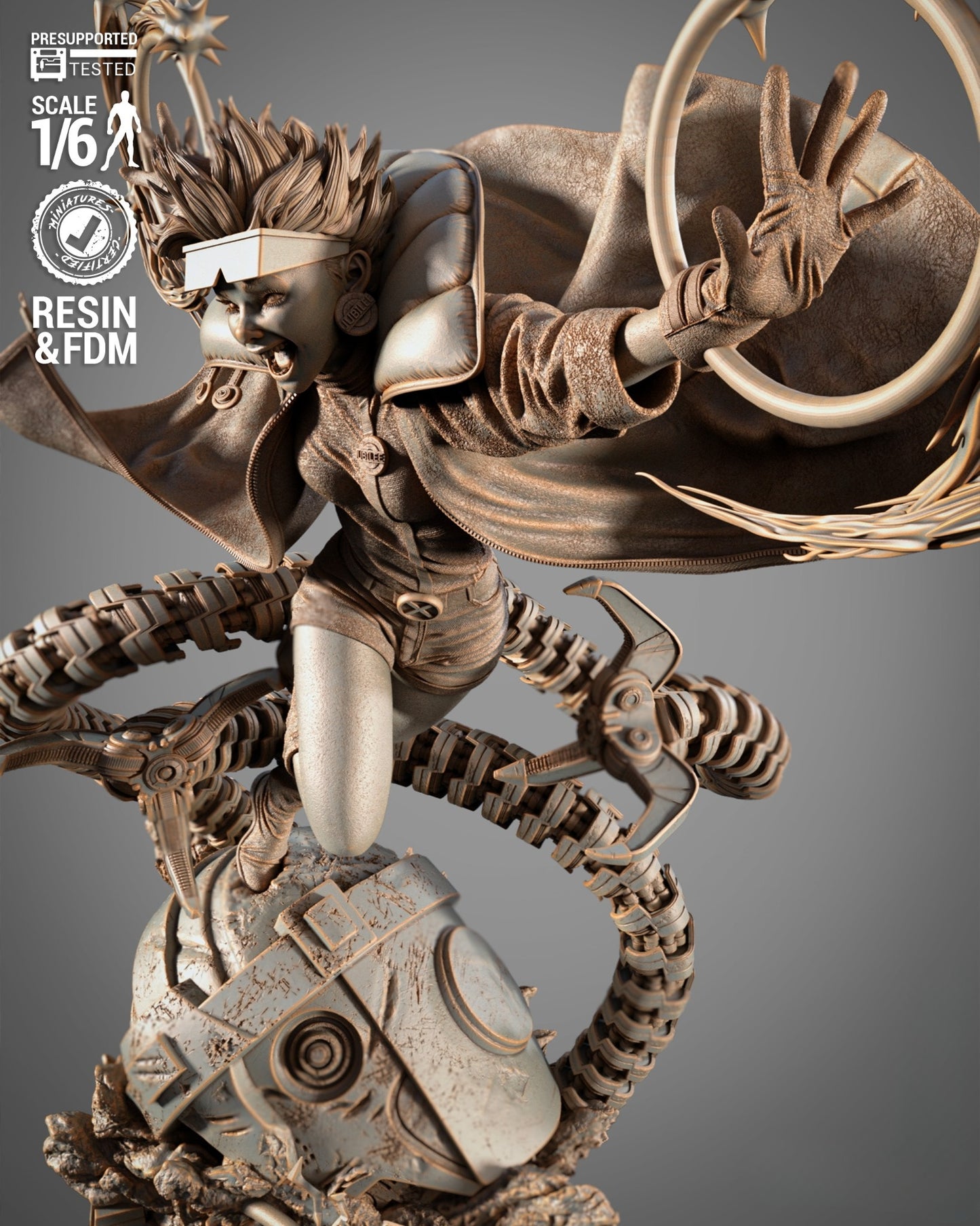 3459 Jubilee - X-Men Evolution - STL 3D Print Files