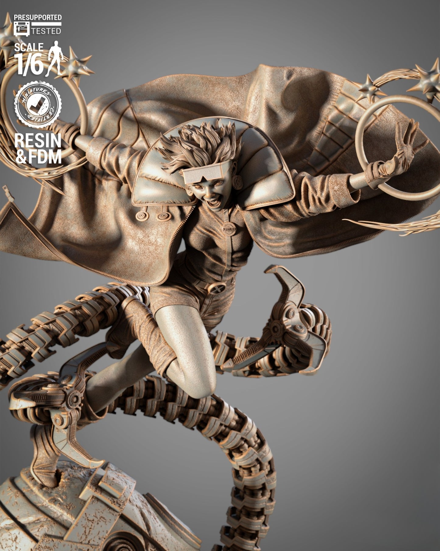 3459 Jubilee - X-Men Evolution - STL 3D Print Files