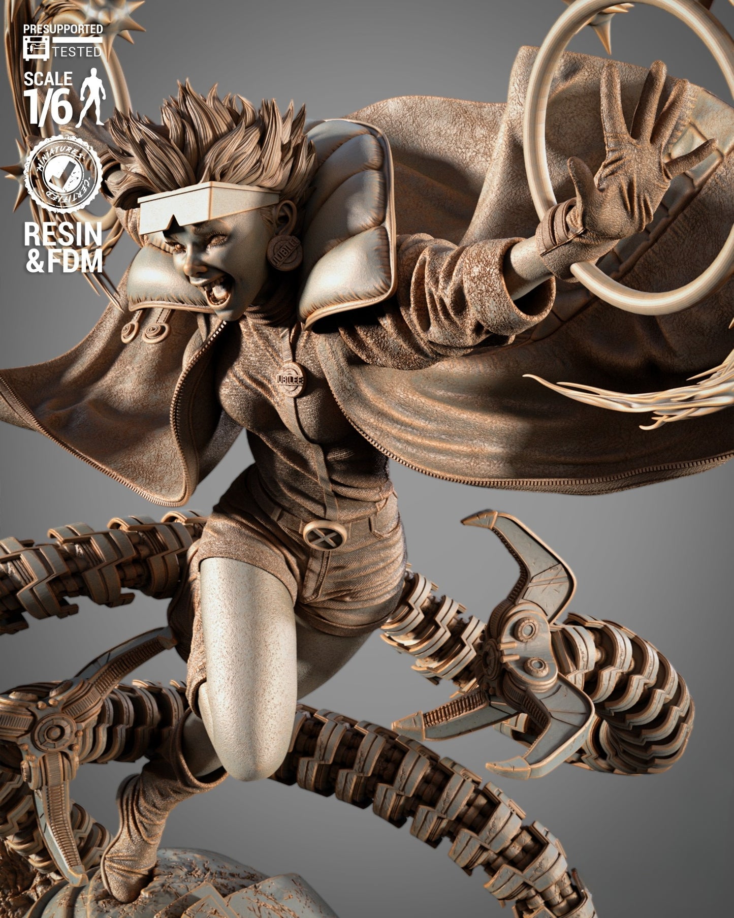 3459 Jubilee - X-Men Evolution - STL 3D Print Files