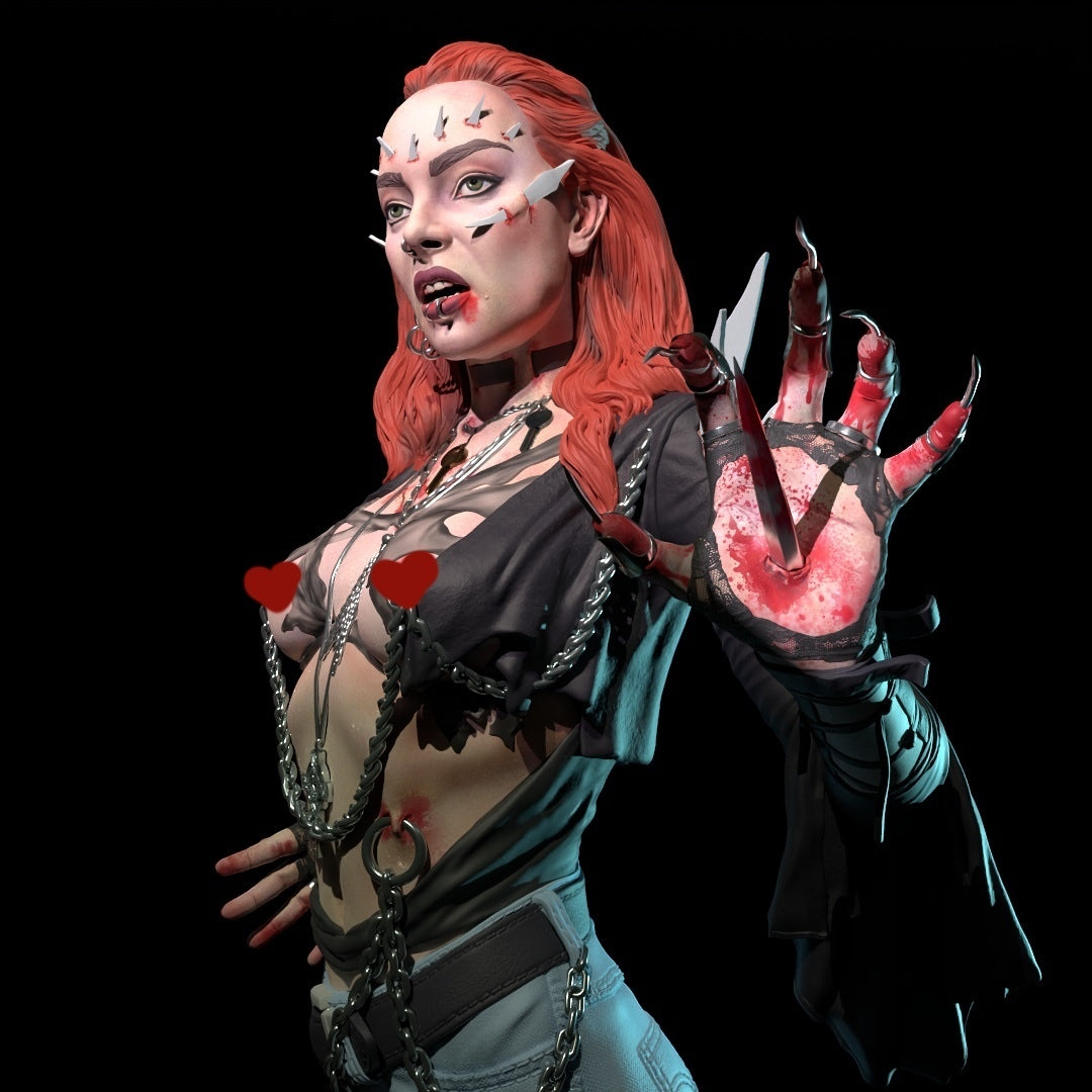 4157 Julie Walker NSFW - Return of the Living Dead III - STL 3D Print Files