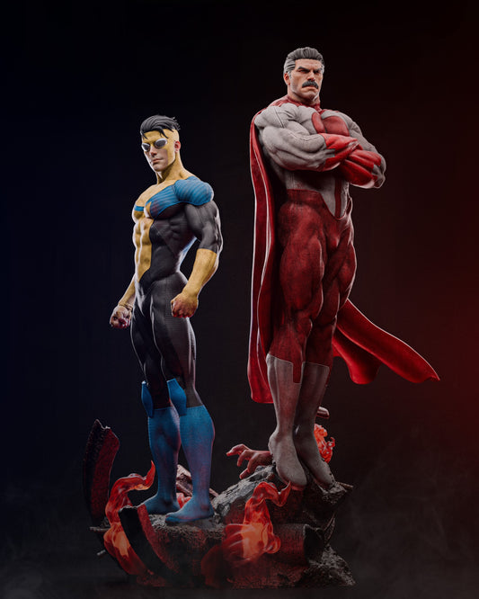 1810 Omni-Man and Invincible - STL 3D Print Files