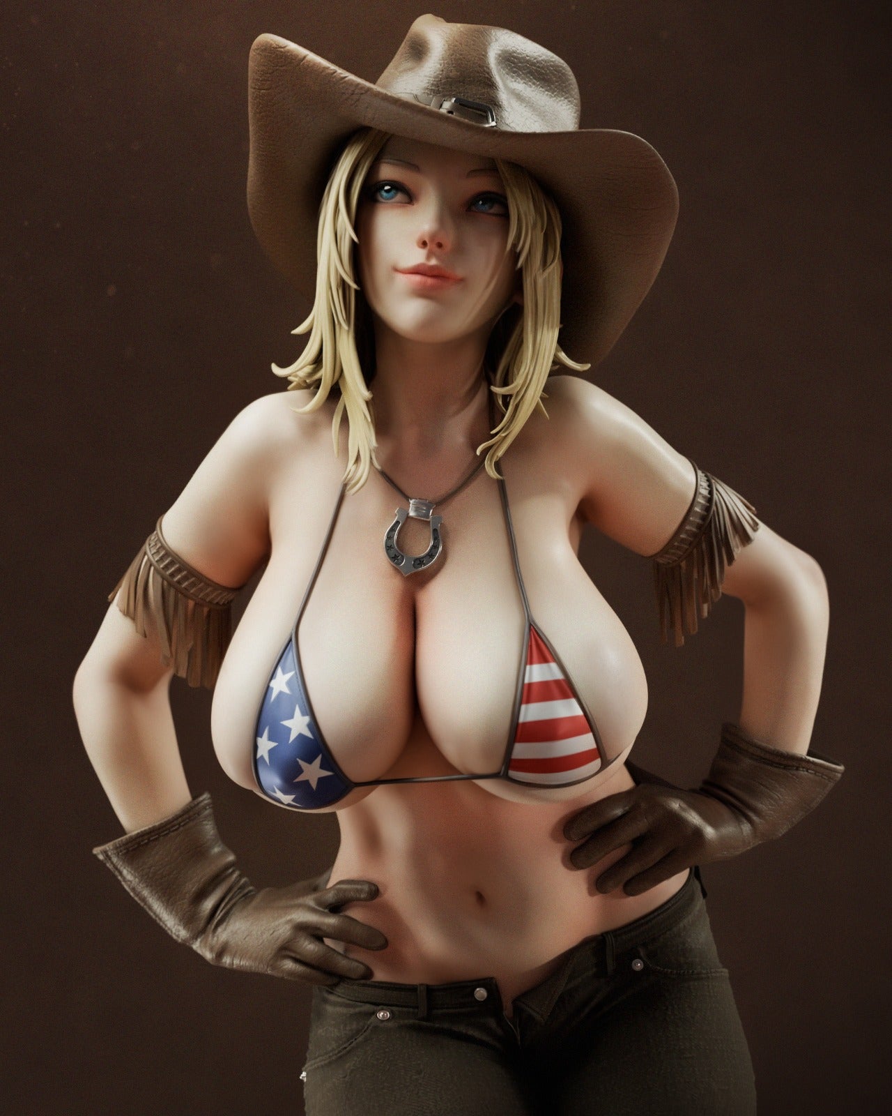 2744 Tina Armstrong - Dead or Alive - STL 3D Print Files