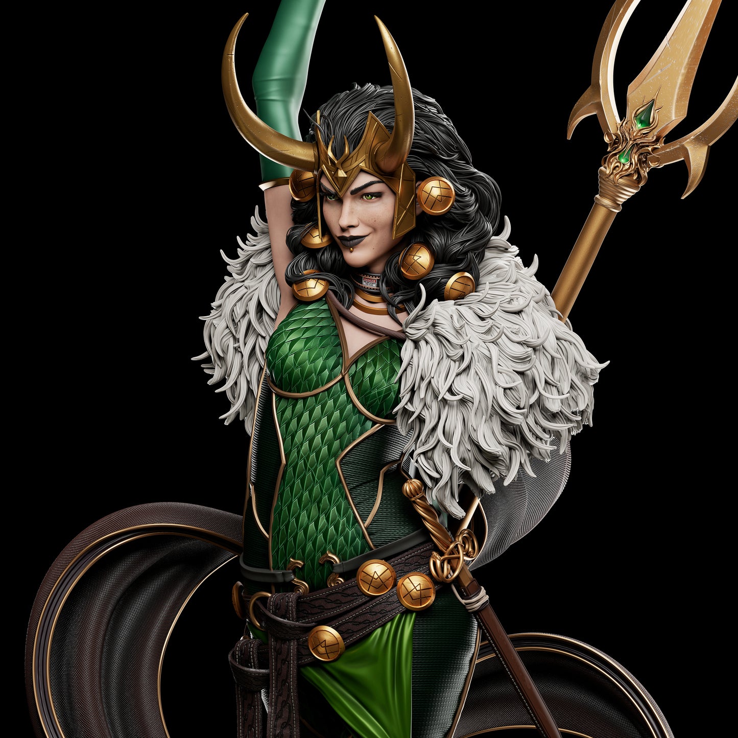 1706 Lady Loki - Marvel Comics - STL 3D Print Files