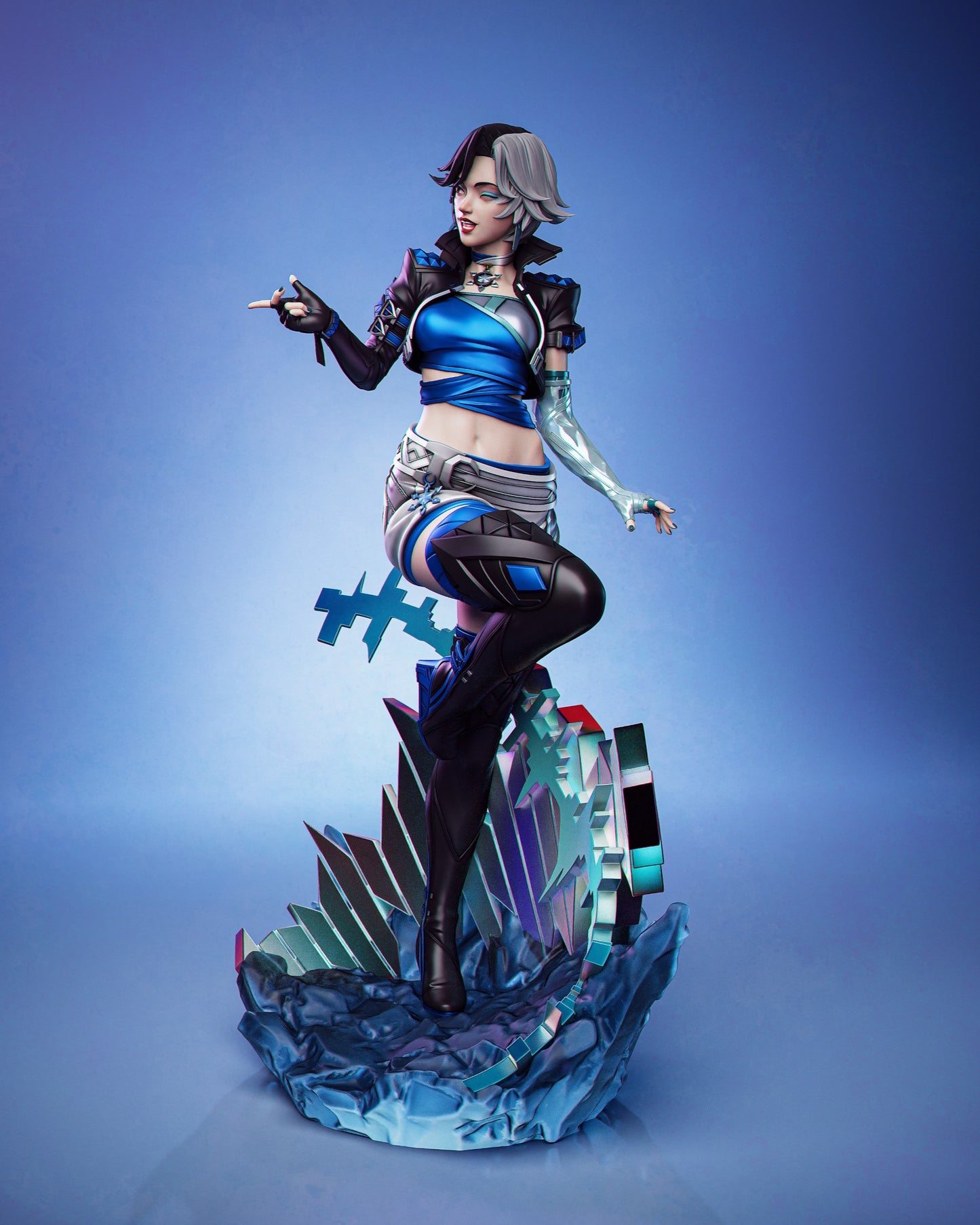 3833 Luna Snow - Marvel Rivals - STL 3D Print Files
