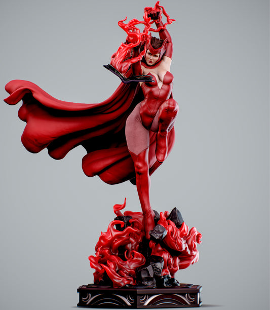 3794 Scarlet Witch - Wanda Maximoff - STL 3D Print Files