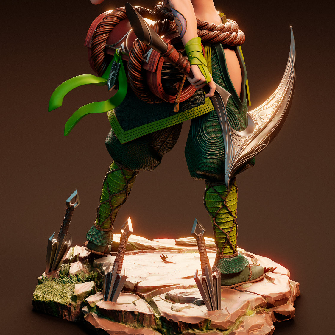 3612 Akali - League of Legends - STL 3D Print Files