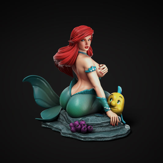 3878 Ariel - Mermaid Princess - STL 3D Print Files