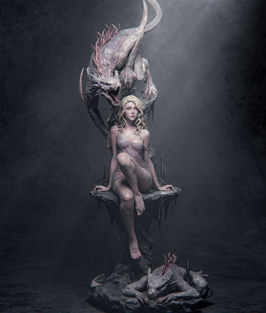 3614 Fantasy Dragon - STL 3D Print Files