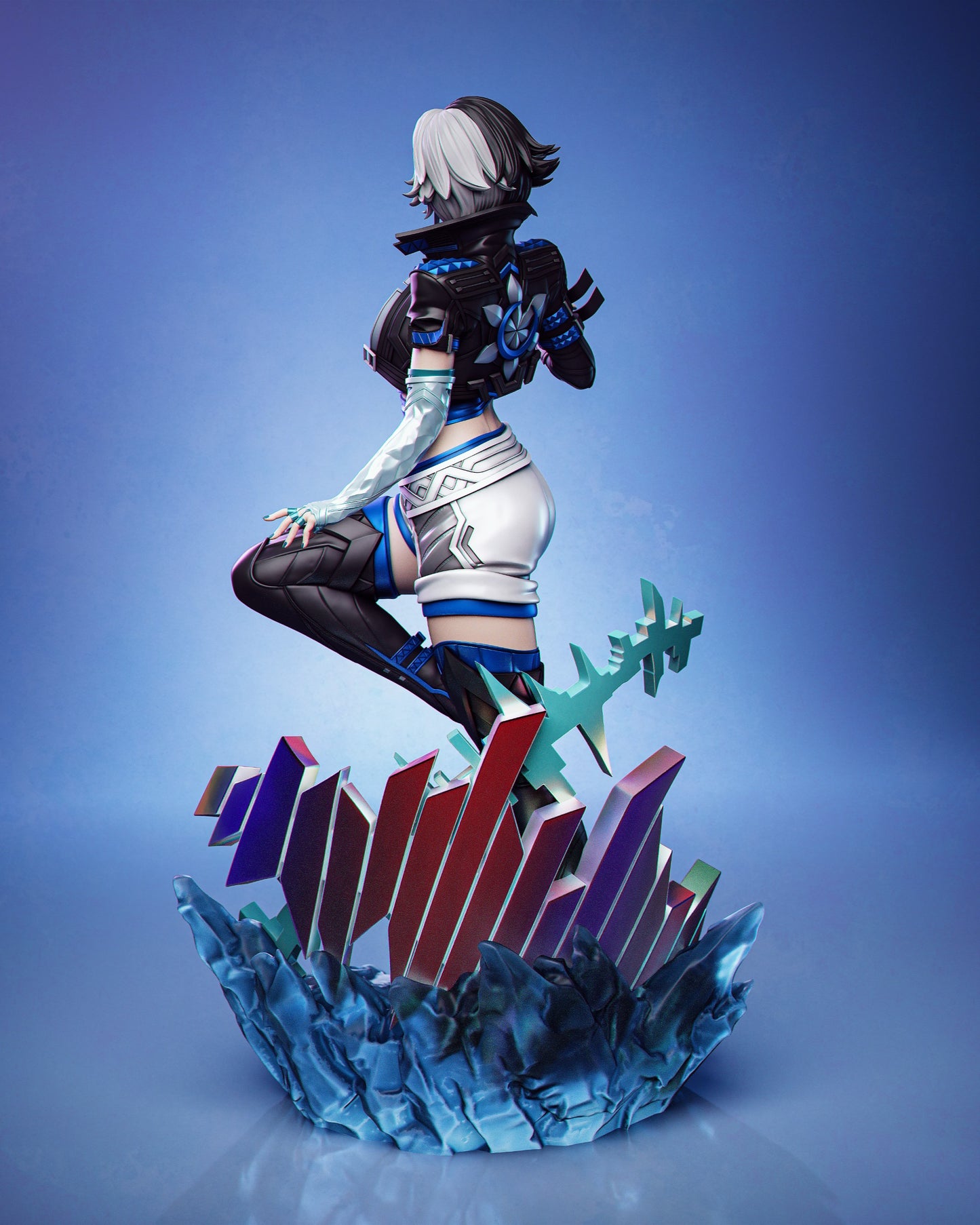 3833 Luna Snow - Marvel Rivals - STL 3D Print Files