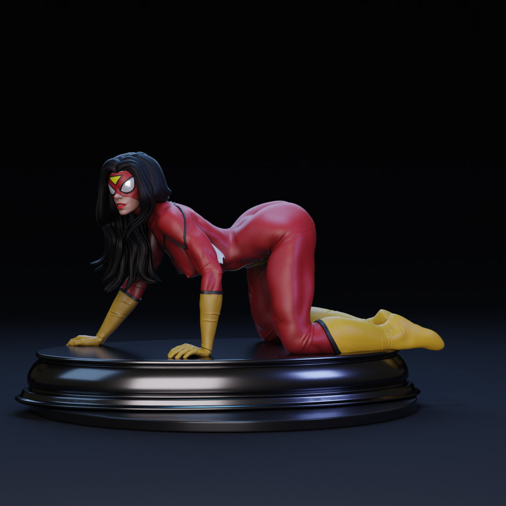 3886 Spider-Woman NSFW - Marvel Comics - STL 3D Print Files