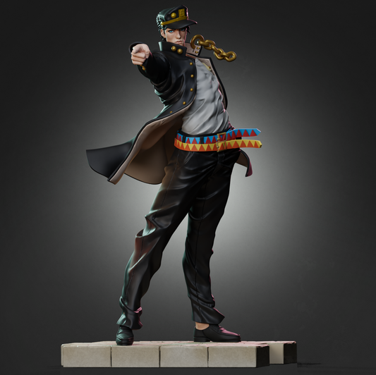 3426 Jotaro Kujo - JoJo's Bizarre - STL 3D Print Files