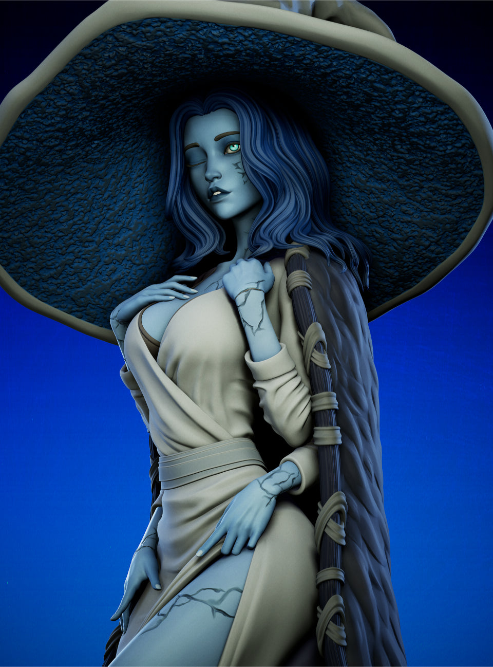 4208 Ranni the Witch NSFW - Elden Ring - STL 3D Print Files X 3D Animations
