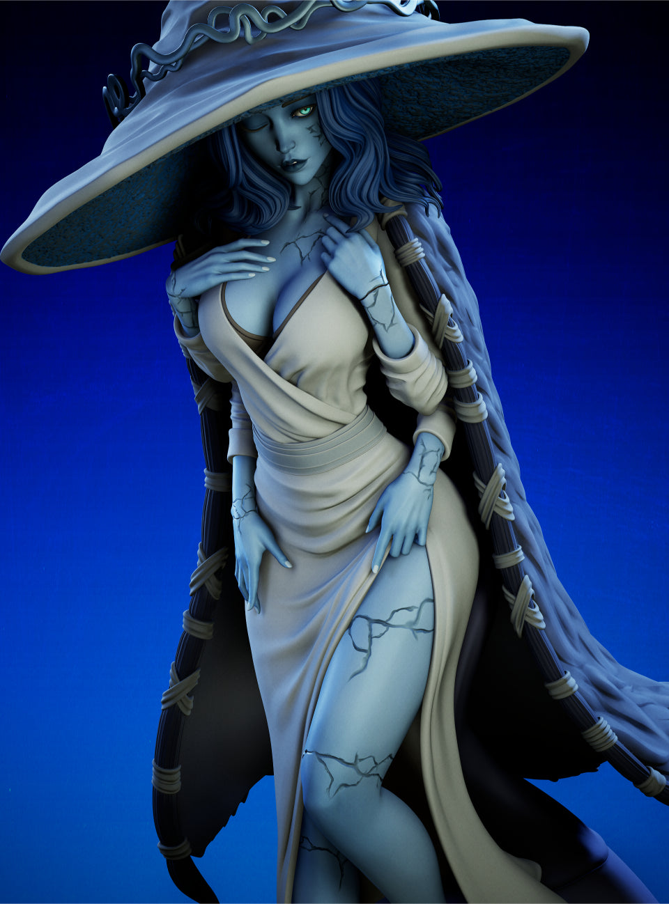 4208 Ranni the Witch NSFW - Elden Ring - STL 3D Print Files X 3D Animations