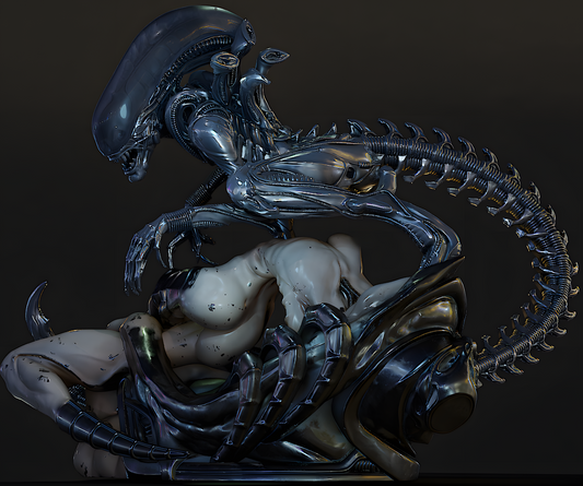 3991 Alien Xenomorph - STL 3D Print Files