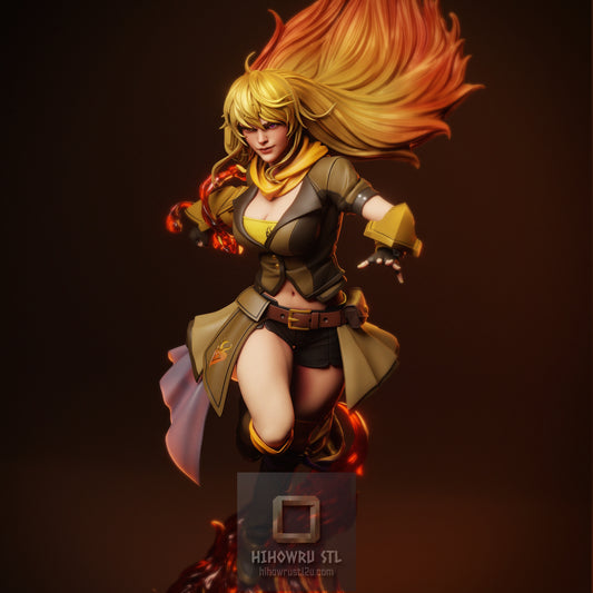 5367 Yang Xiao Long - RWBY - STL 3D Print Files