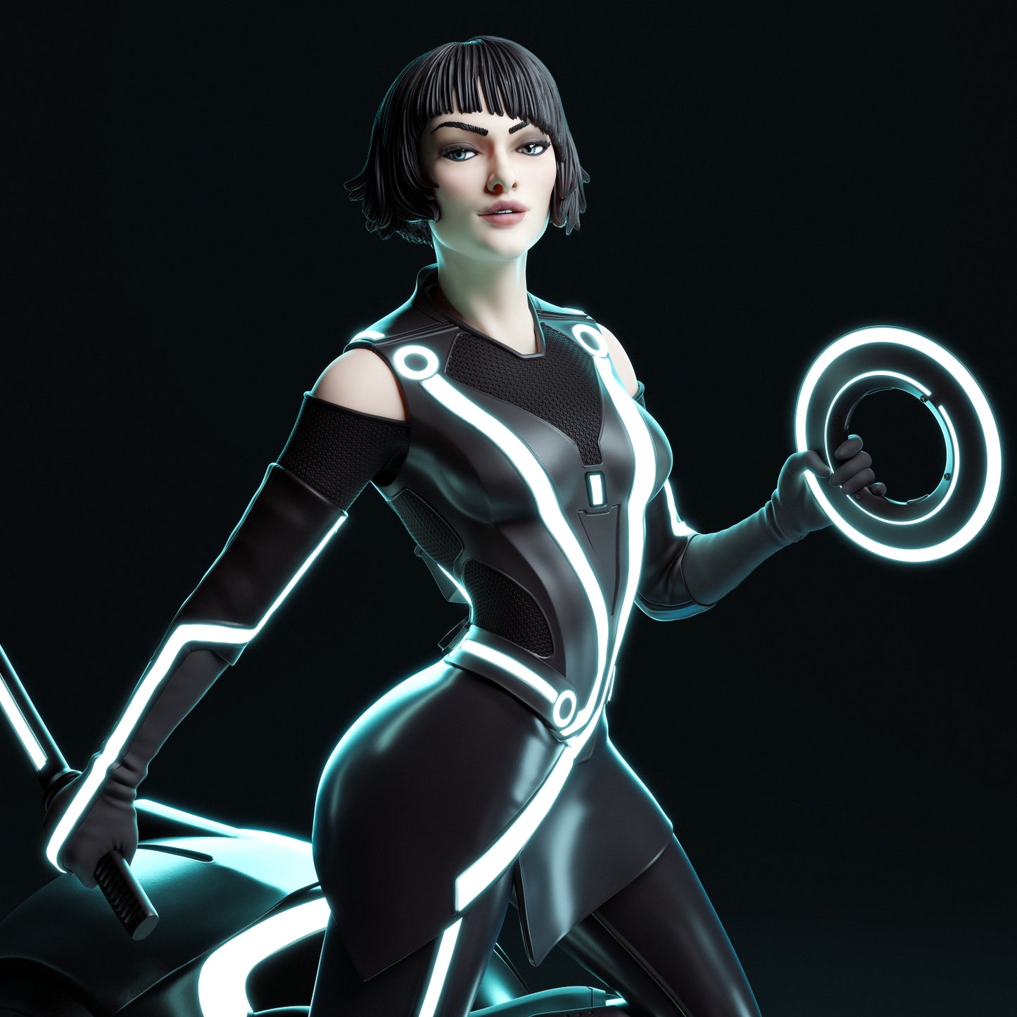 4242 Quorra - Tron - STL 3D Print Files