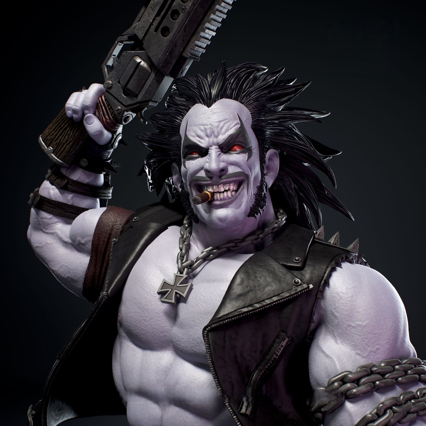 1756 Lobo - DC Comics - STL 3D Print Files