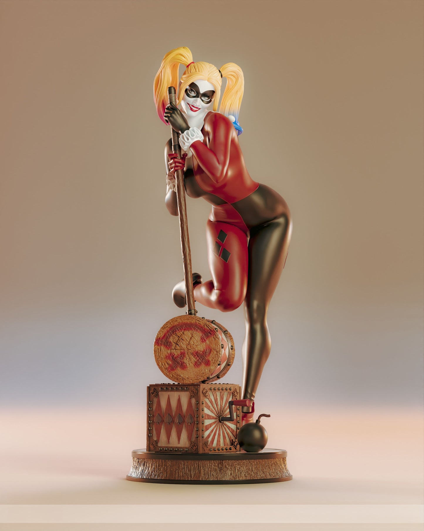 1797 Harley Quinn Classic - DC Comics - STL 3D Print Files