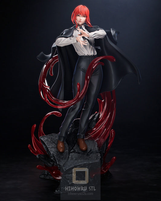 4630 Makima - Chainsaw Man - STL 3D Print Files