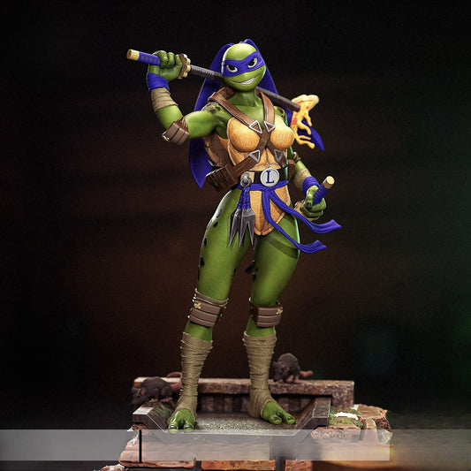 3296 Lady Leonardo - TMNT - STL 3D Print Files