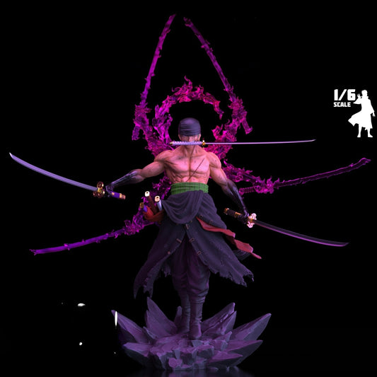 3297 Zoro Ashura - One Piece - STL 3D Print Files