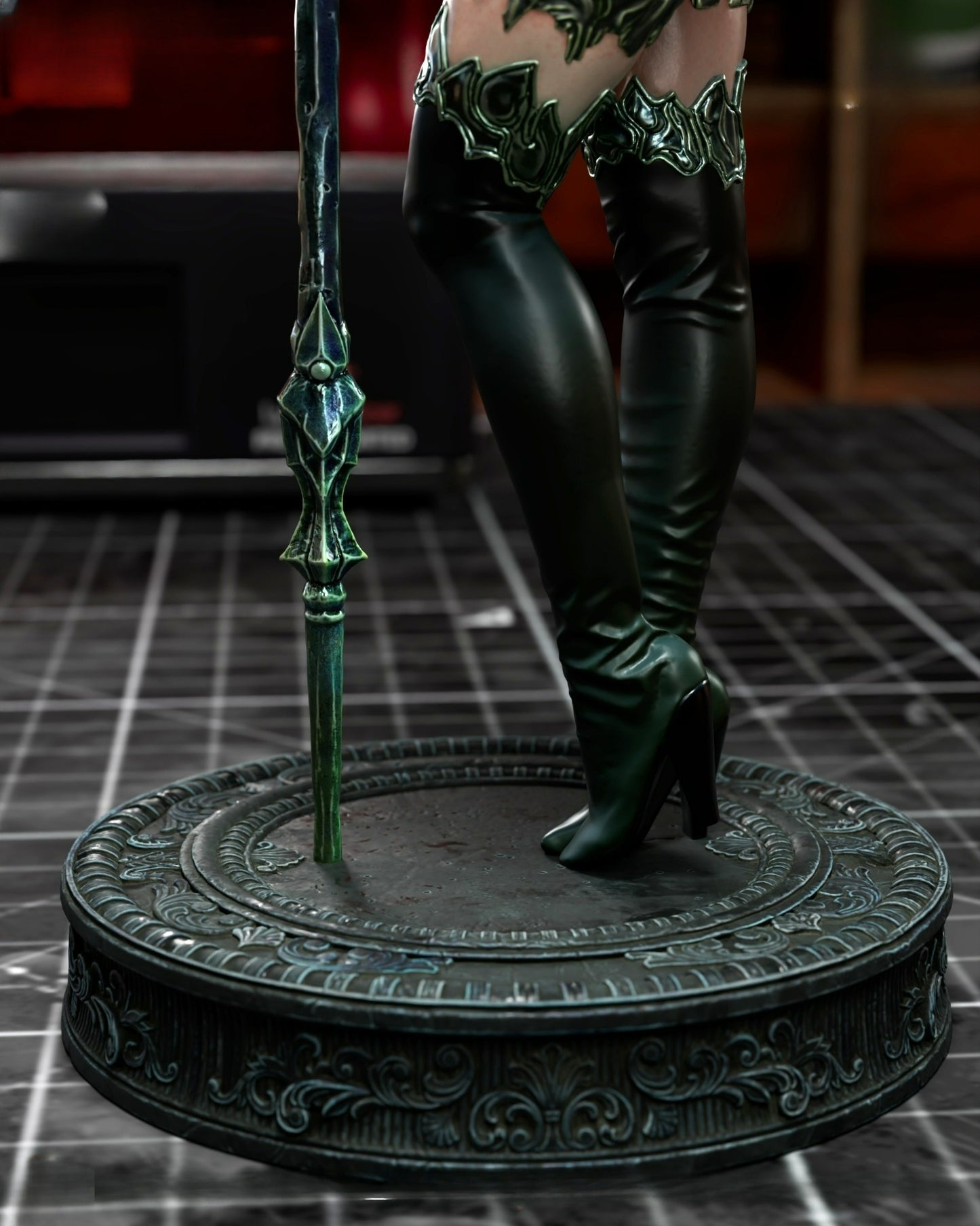 3518 Kaelira Vexaris - Lady Warrior - STL 3D Print Files