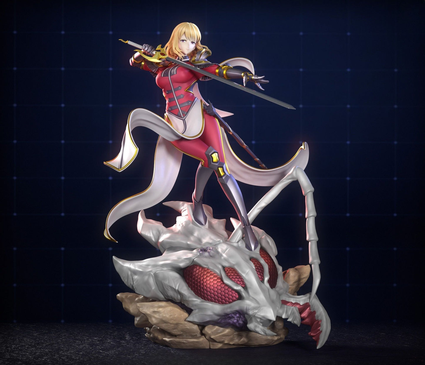 3617 Cha Hae-In - Solo Leveling - STL 3D Print Files