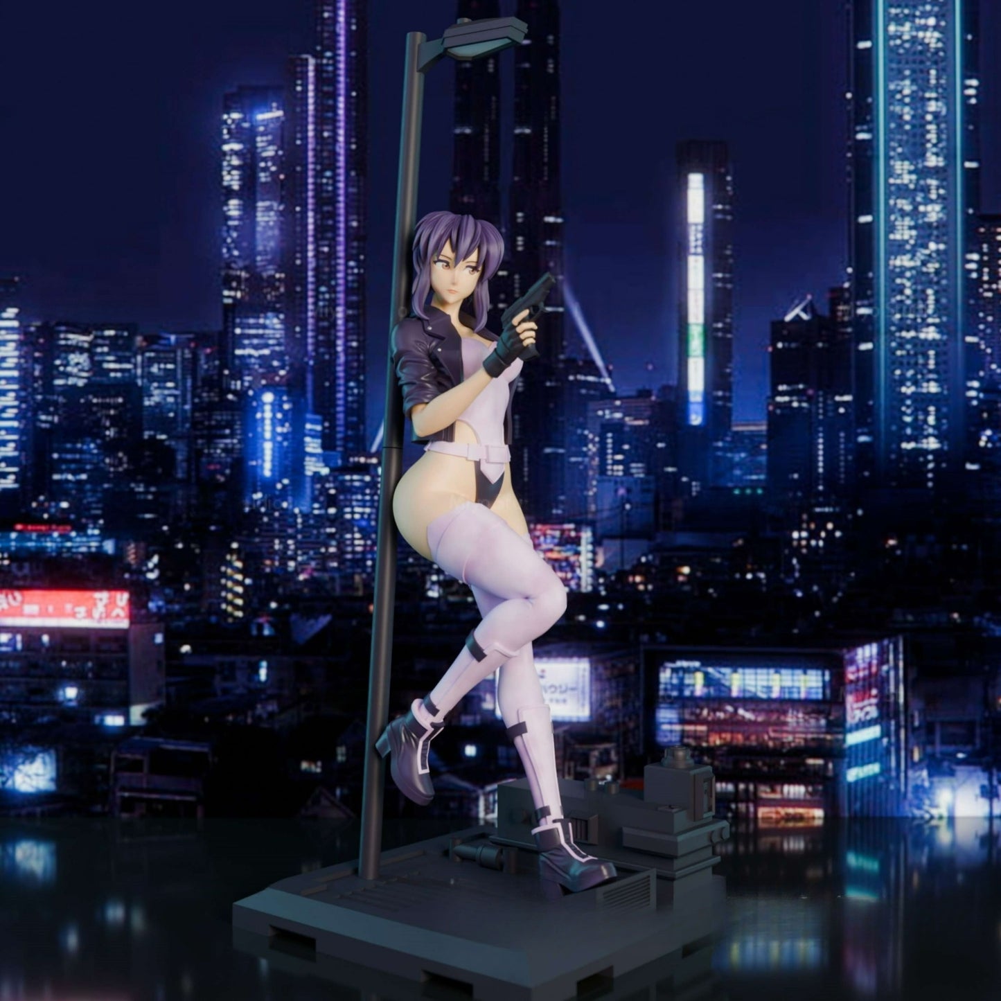 3644 Motoko Kusanagi NSFW - Ghost in the Shell - STL 3D Print Files