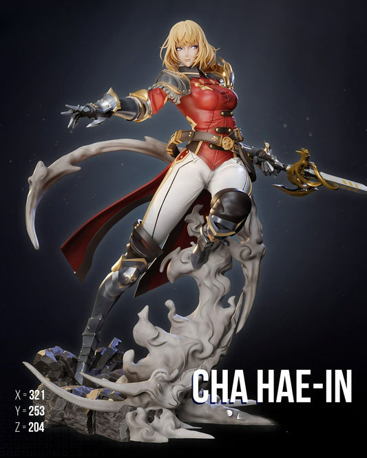 3799 Cha Hae-In - Solo Leveling - STL 3D Print Files