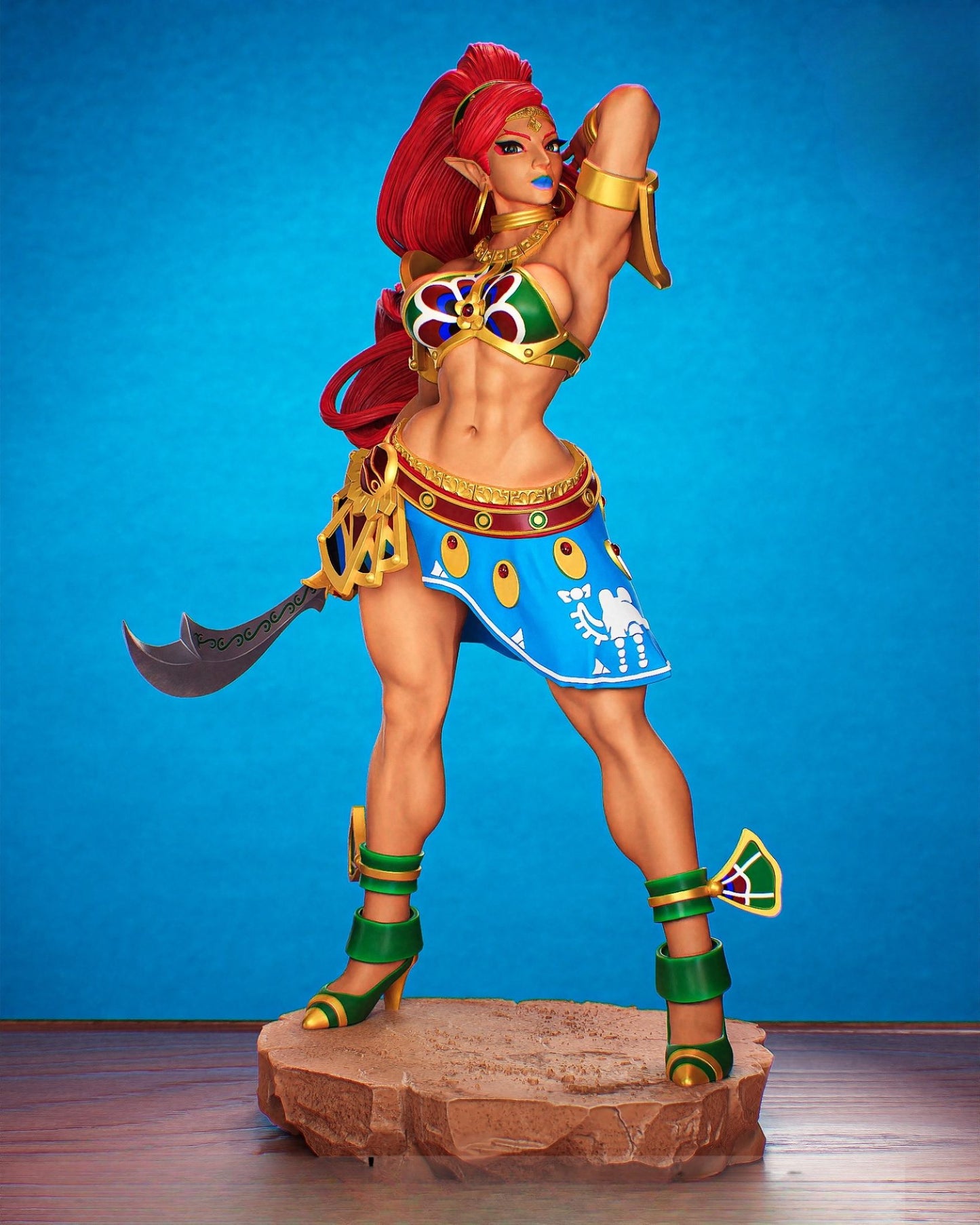 3899 Urbosa NSFW - The Legend of Zelda - STL 3D Print Files