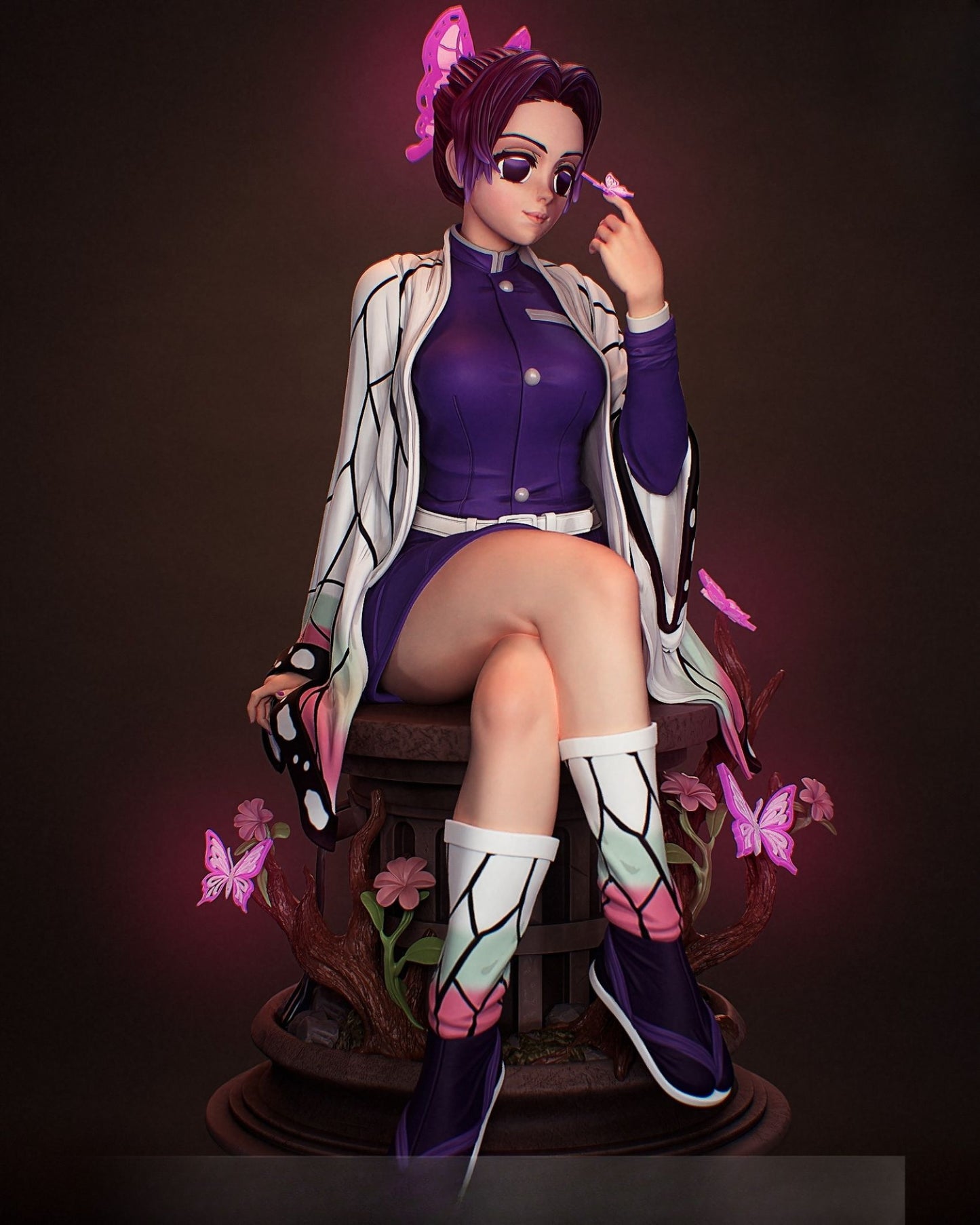 3902 Shinobu Kocho NSFW - Kimetsu no Yaiba - STL 3D Print Files