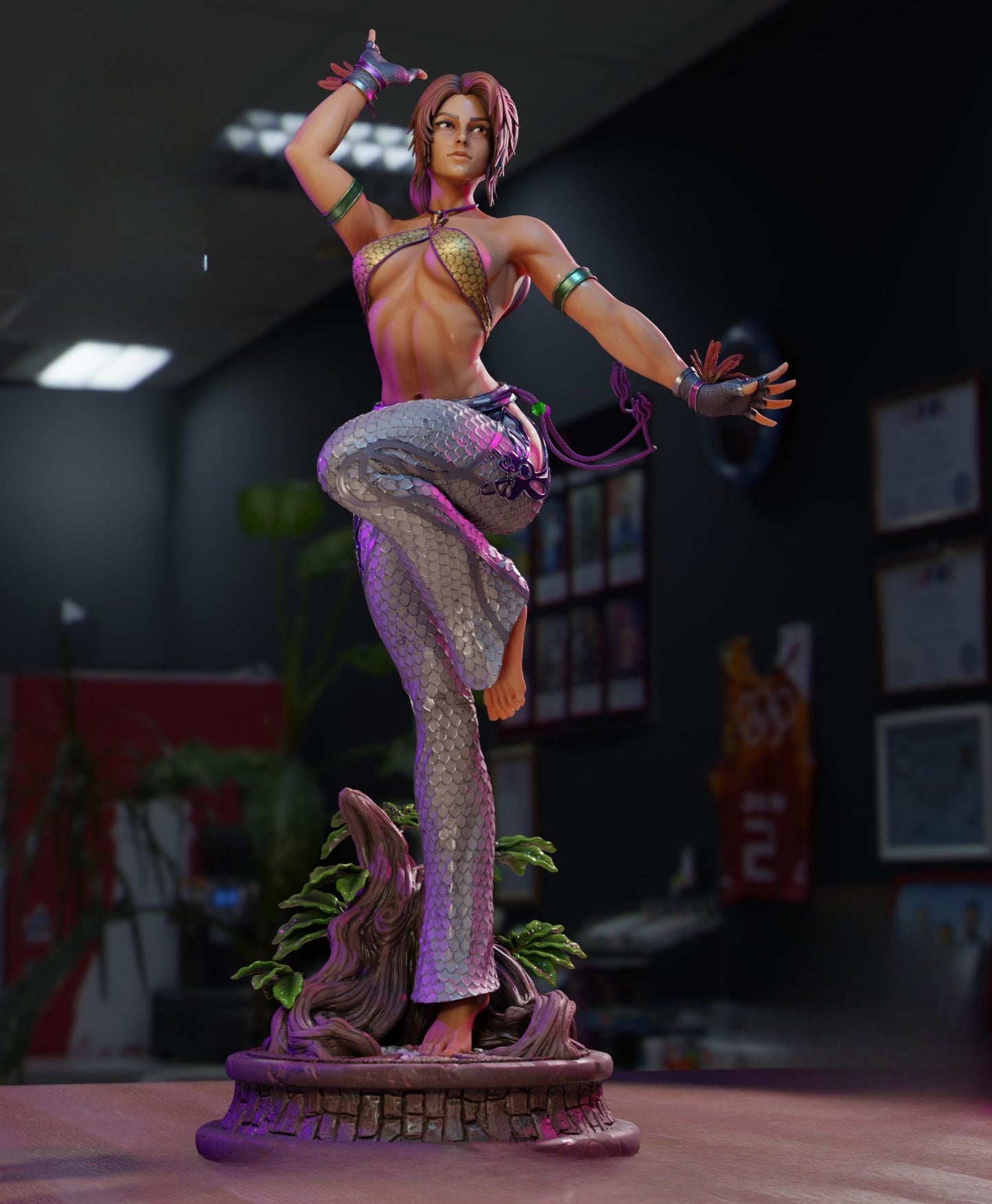 3908 Christie Monteiro NSFW - Tekken - STL 3D Print Files