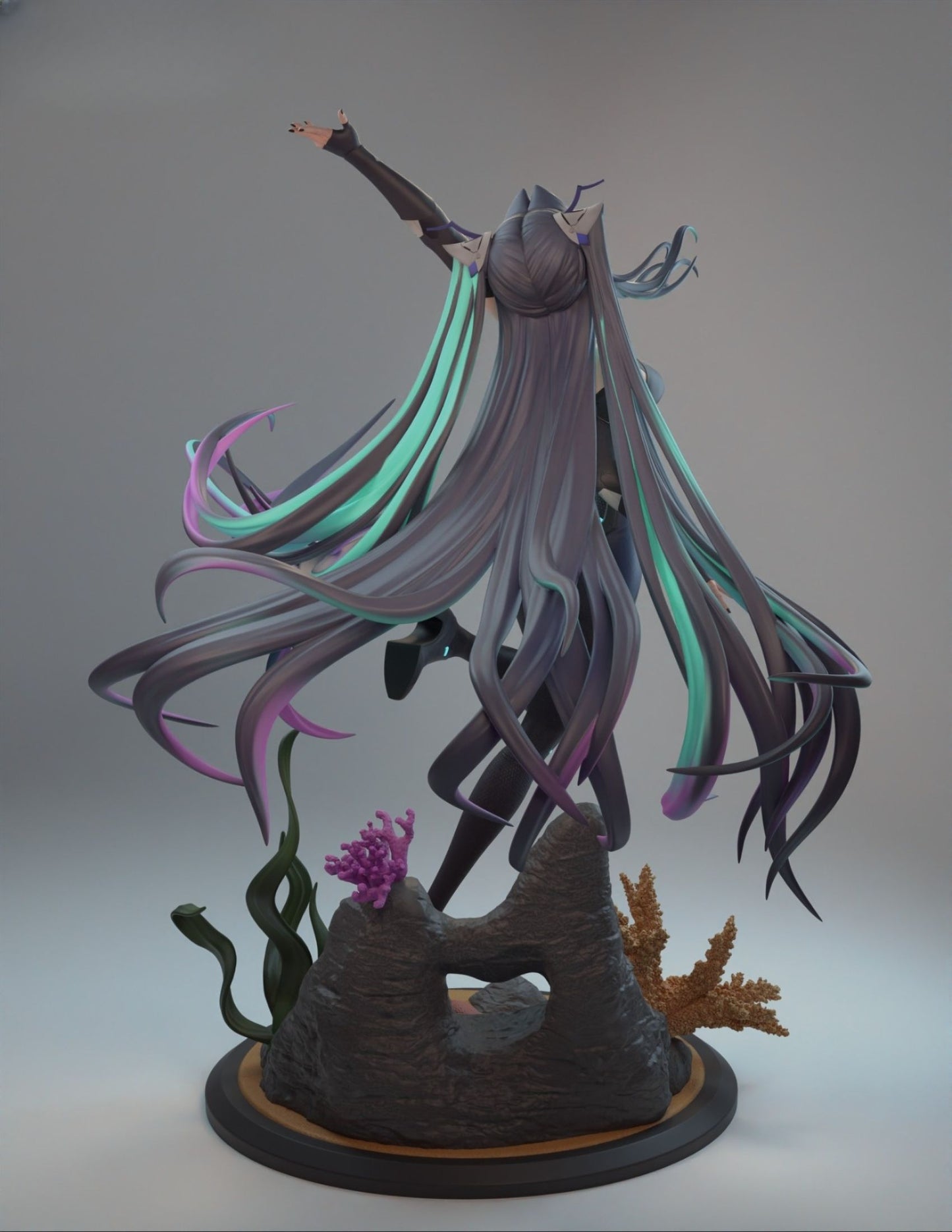 3989 Little Mermaid- Nikke Goddess of Victory - STL 3D Print Files