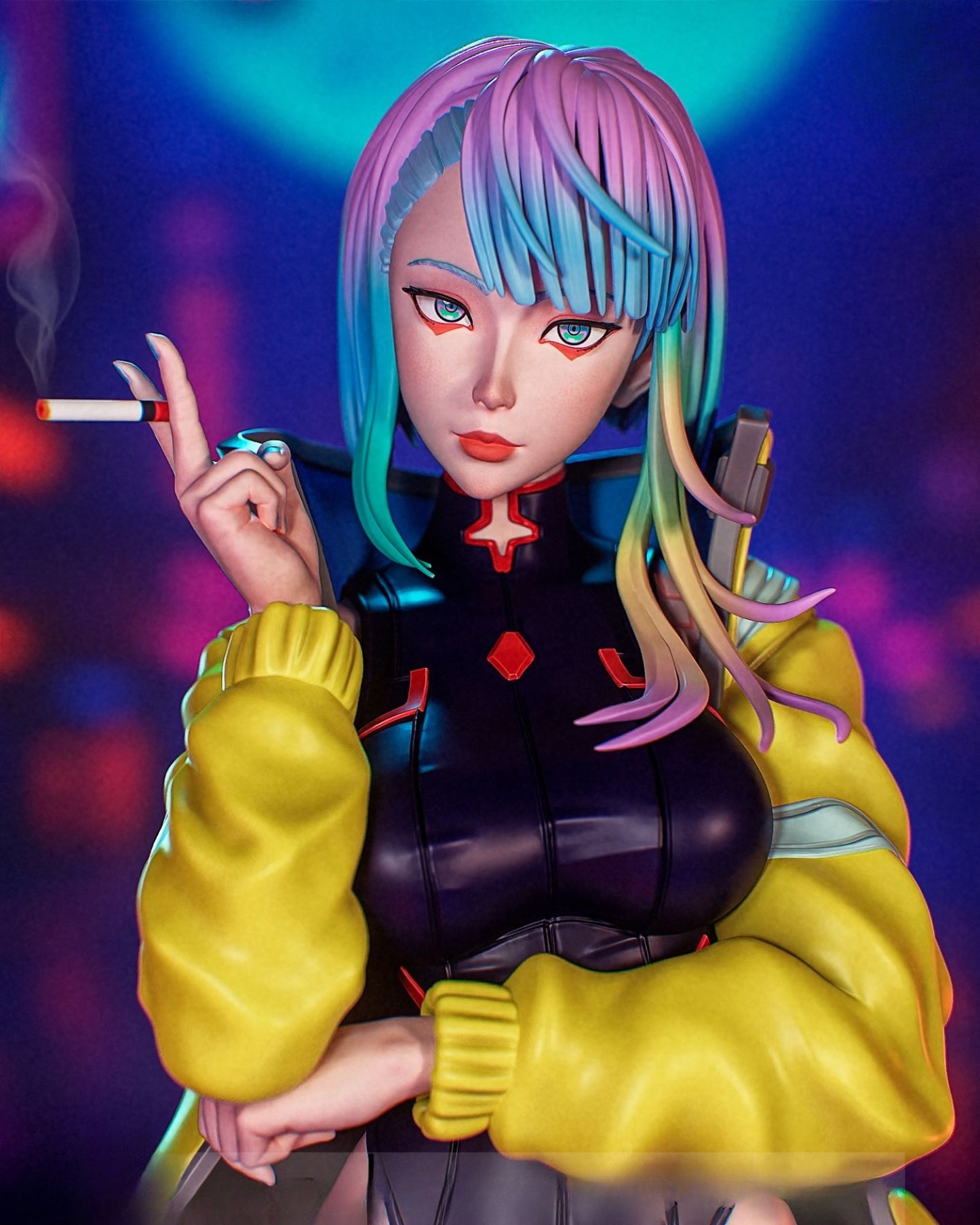 4024 Lucy NSFW - Cyberpunk Edgerunners - STL 3D Print Files