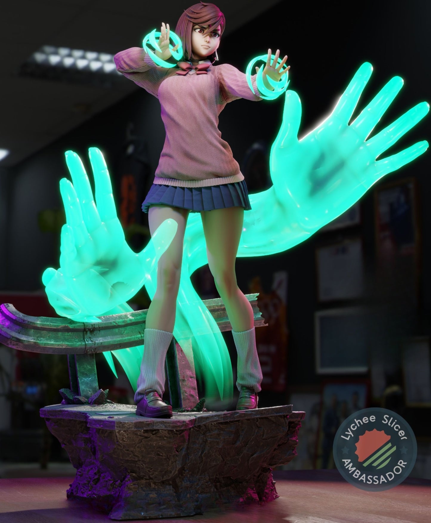 4027 Momo Ayase - Dandadan - STL 3D Print Files